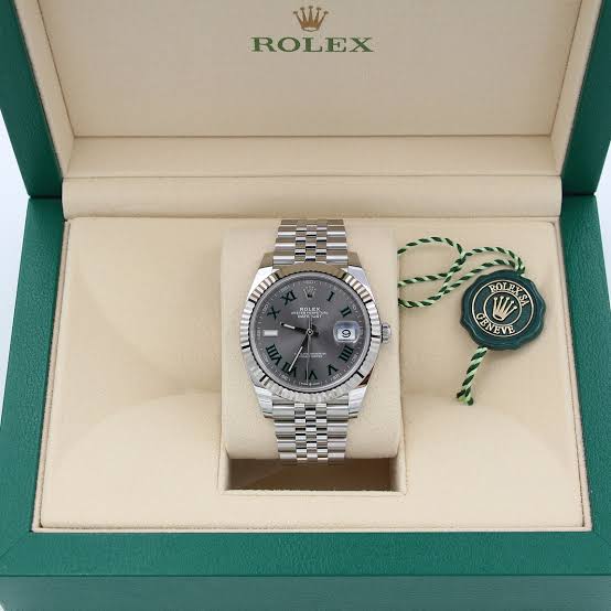 Rolex Oyster Perpetual Datejust 41 – Slate "Wimbledon"