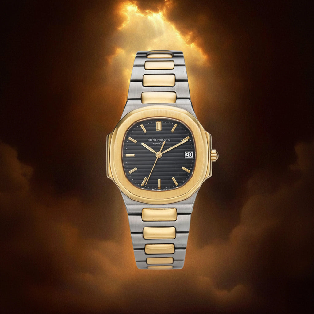 Patek Philippe Nautilus – Two-Tone Black Dial