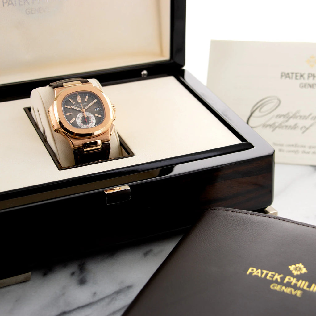 Luxirl Nautilus Chronograph – Rose Gold Strap