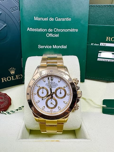 Rolex Cosmograph Daytona – White Dial – Reference 126508