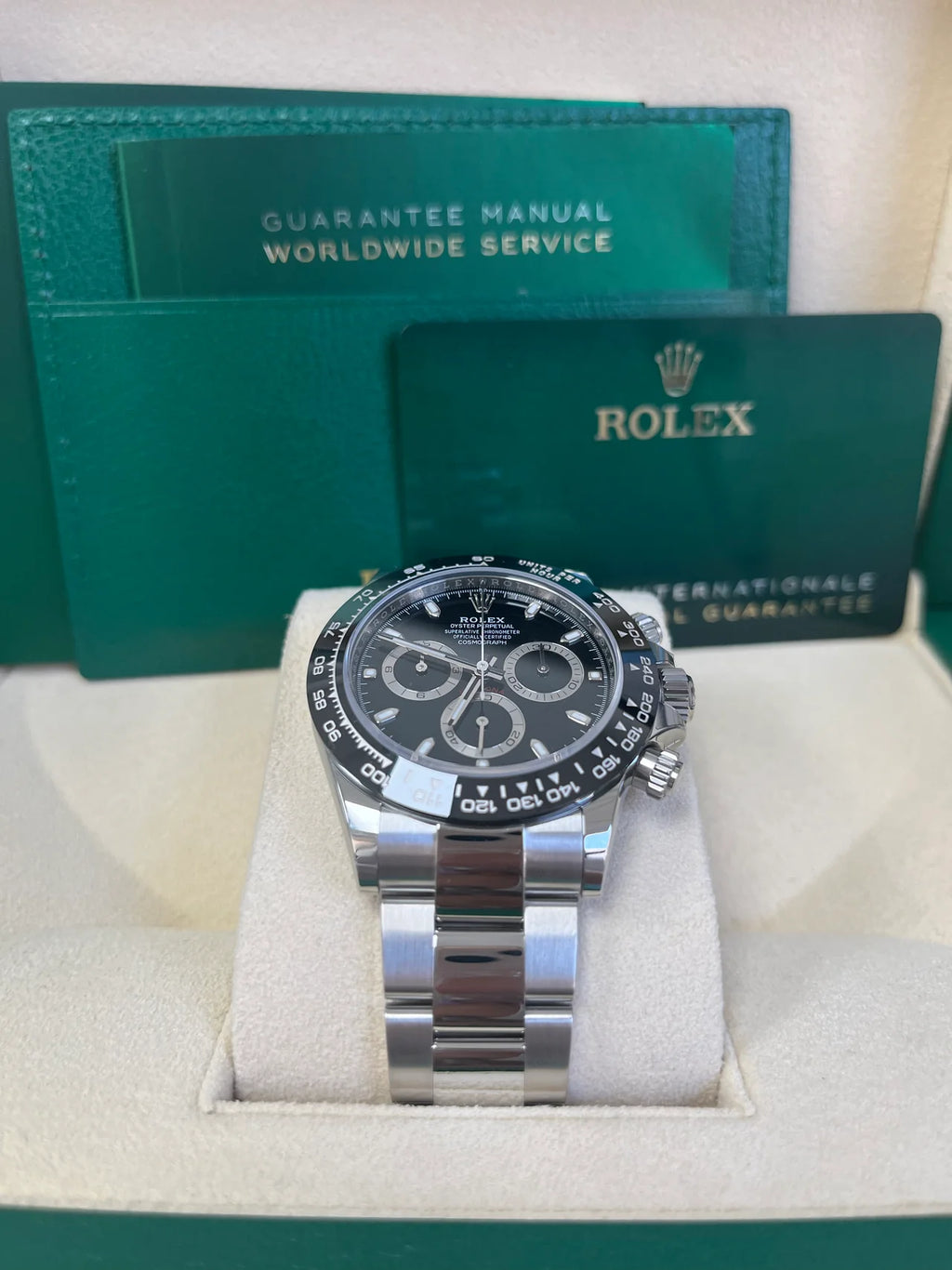 Rolex Cosmograph Daytona – Black Dial “Reverse Panda”