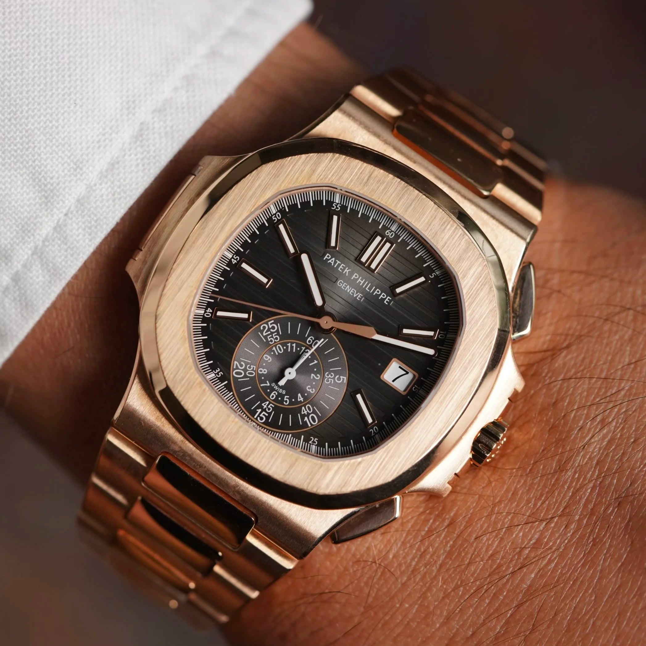 patek Philippe Nautilus Chronograph – Full Rose Gold
