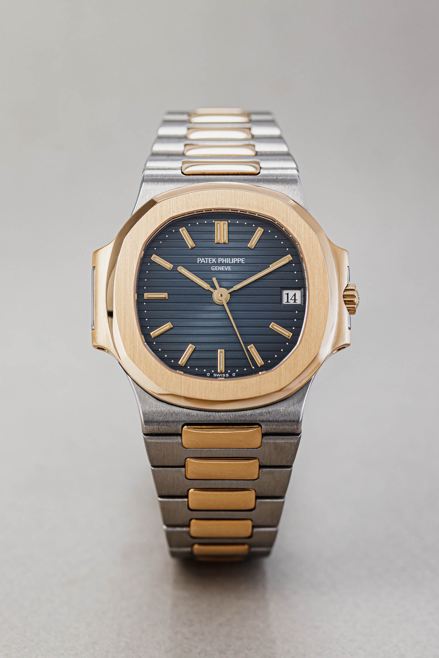 Patek Philippe Nautilus – Two-Tone Black Dial