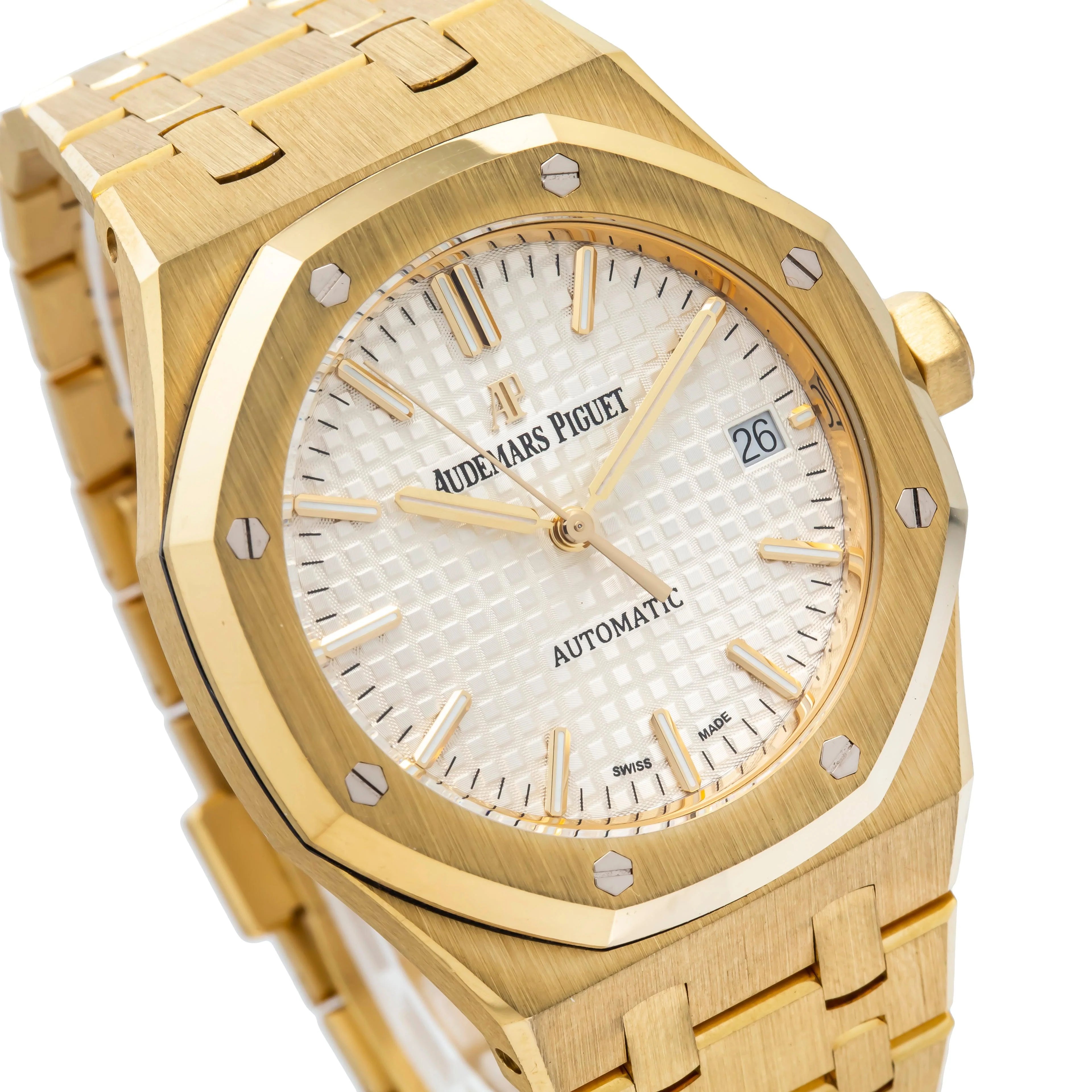 Audemars Piguet Royal Oak Frosted Gold Selfwinding – 18K Yellow Gold