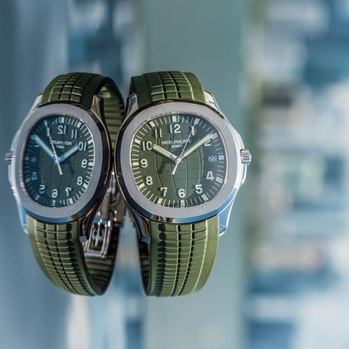 Patek Philippe Aquanaut – Khaki Green Dial