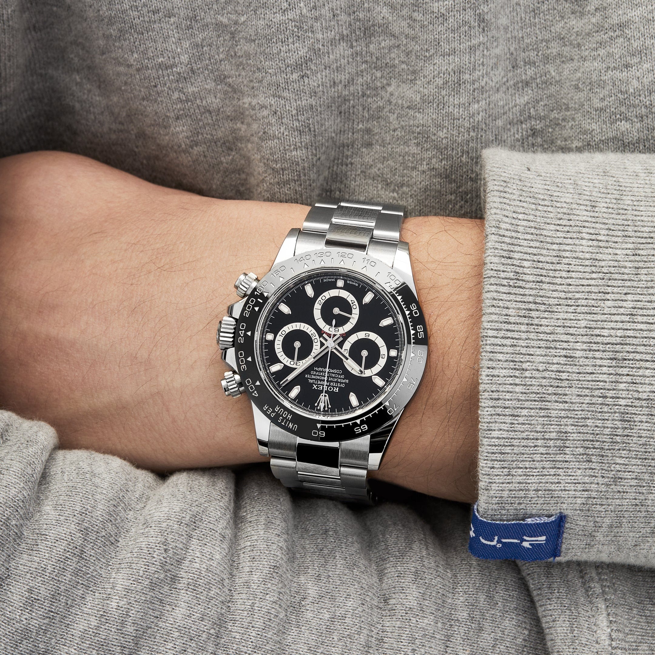 Rolex Cosmograph Daytona – Black Dial “Reverse Panda”