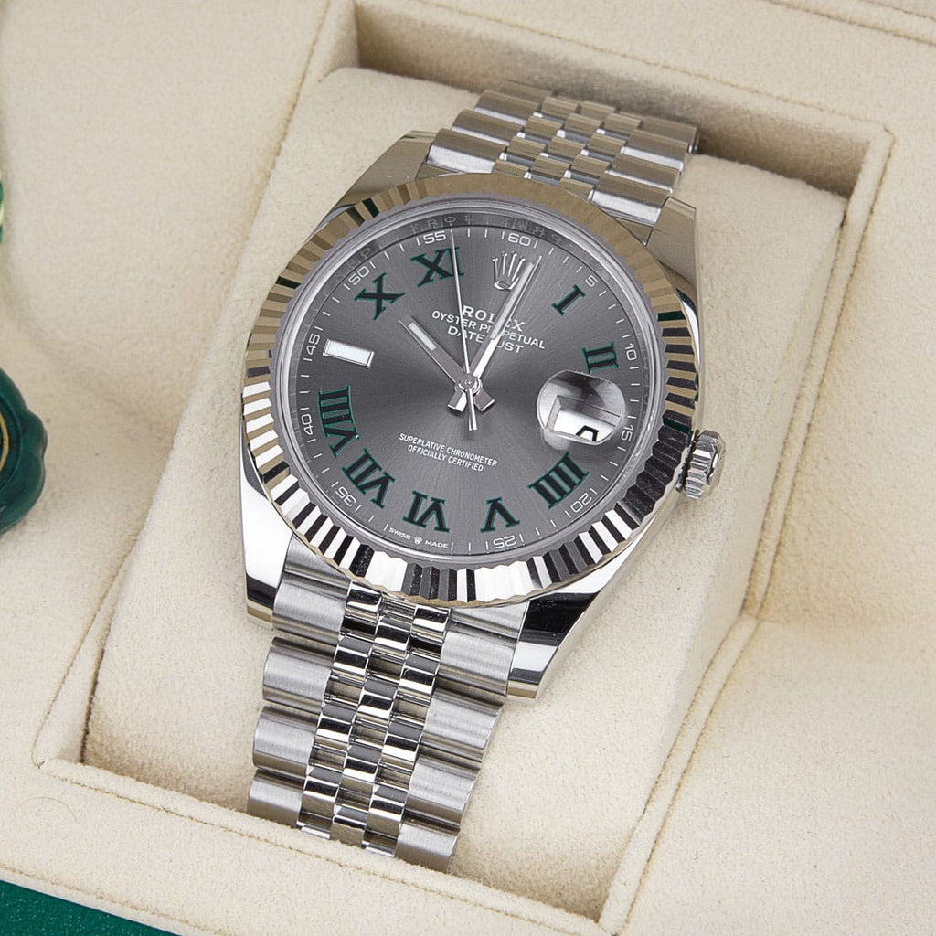 Rolex Oyster Perpetual Datejust 41 – Slate "Wimbledon"