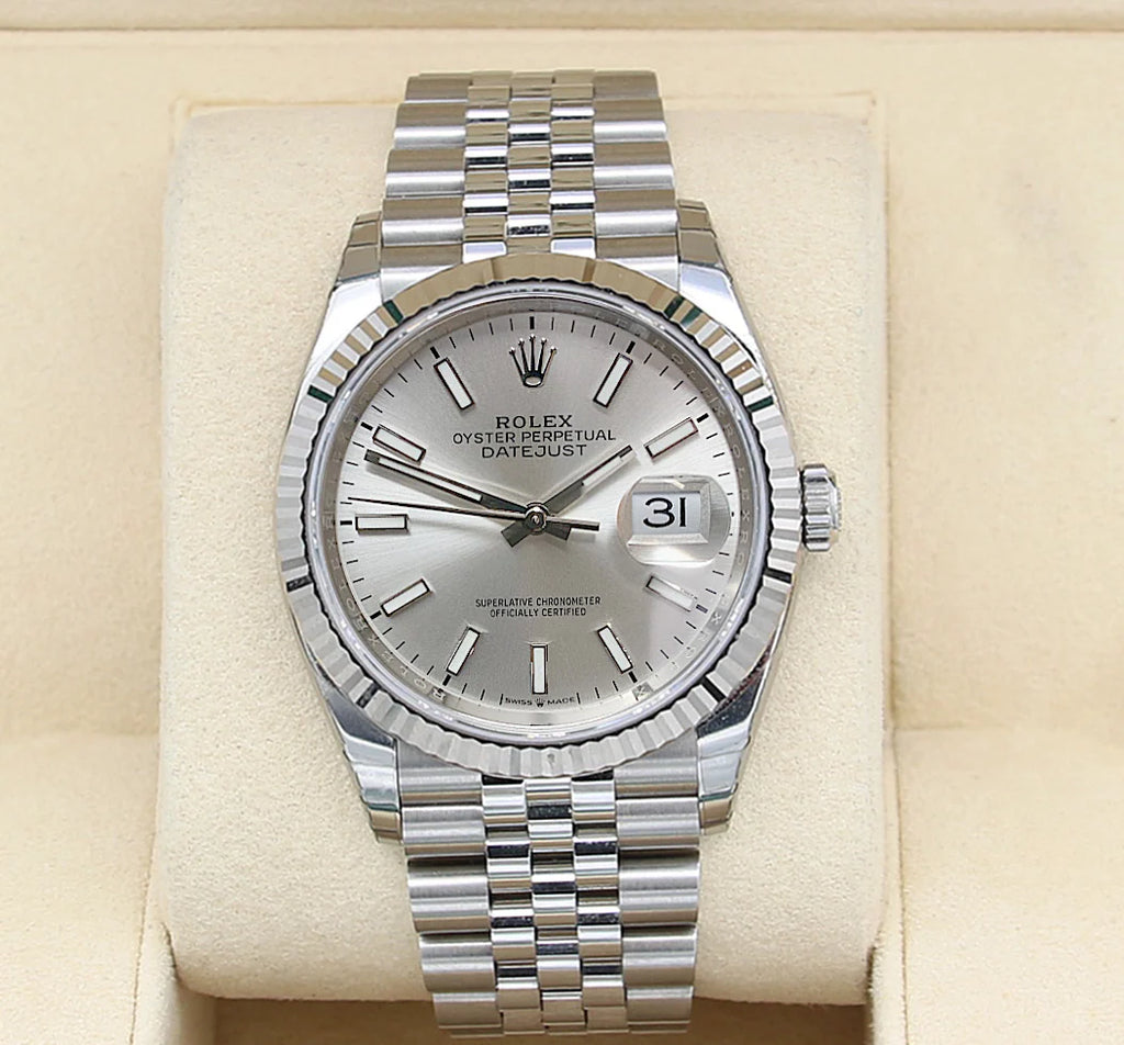 Rolex Oyster Perpetual Datejust 36 – Silver Dial