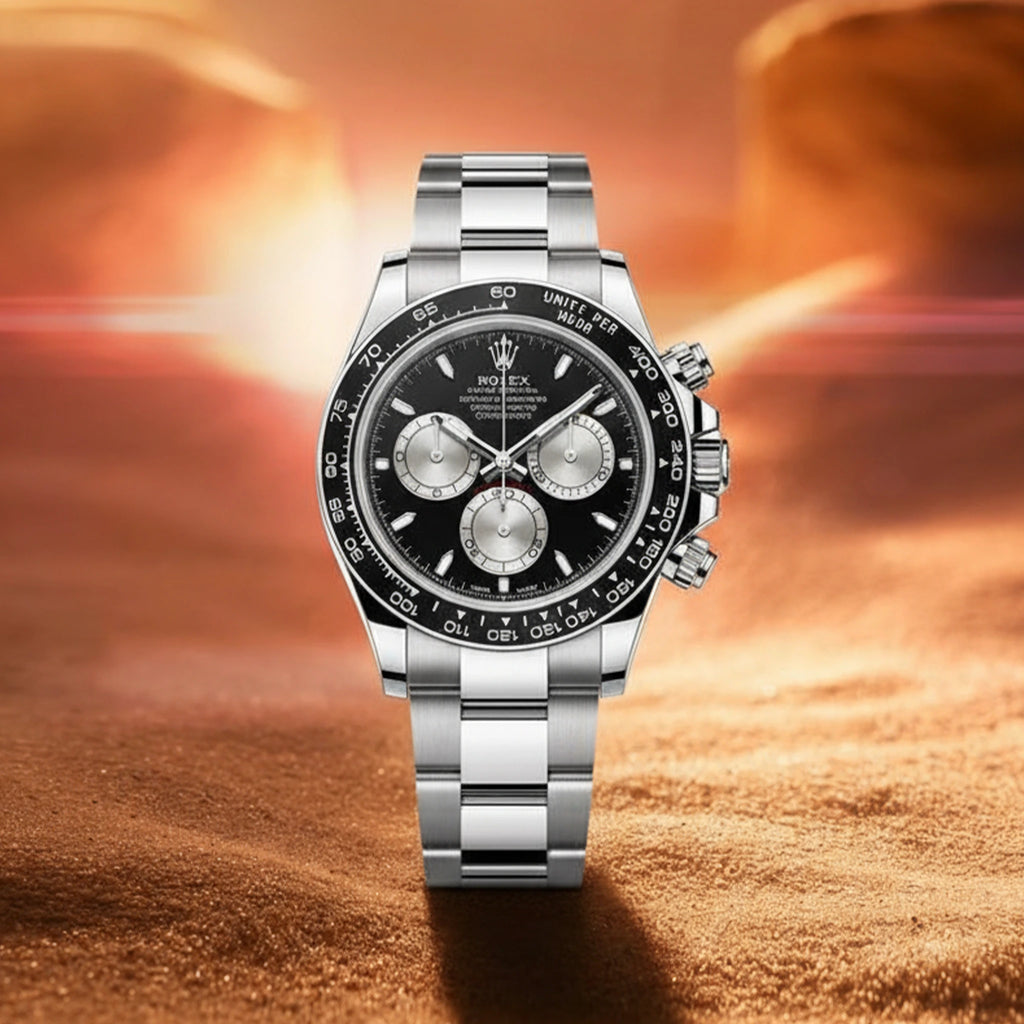 Rolex Cosmograph Daytona – Black Dial “Reverse Panda”