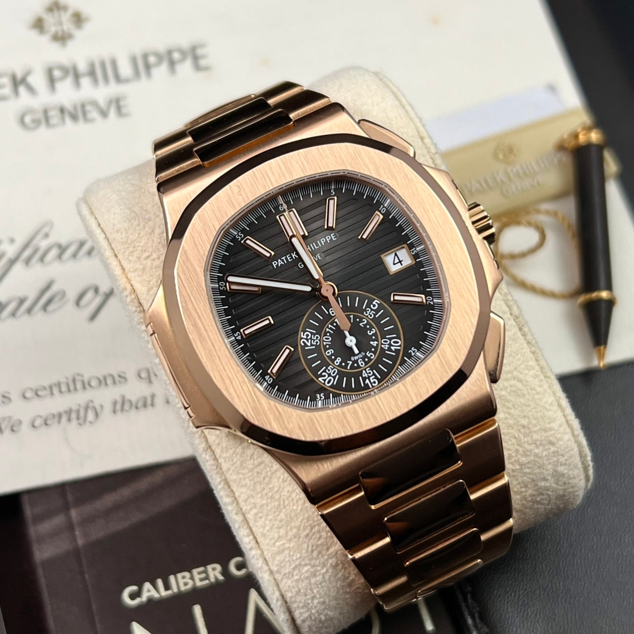 patek Philippe Nautilus Chronograph – Full Rose Gold
