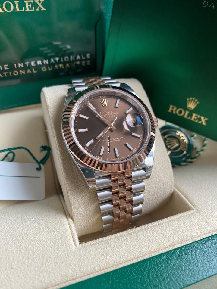 Rolex Datejust “Chocolate Dial “– Two-Tone