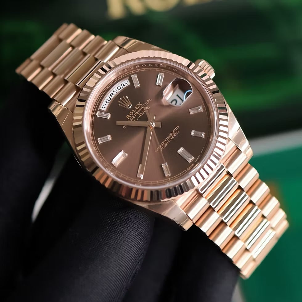 Rolex Oyster Perpetual Day-Date 40 – Chocolate/Brown Dial