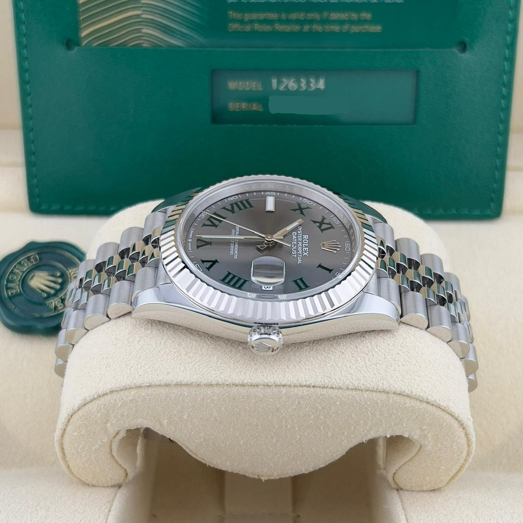 Rolex Oyster Perpetual Datejust 41 – Slate "Wimbledon"