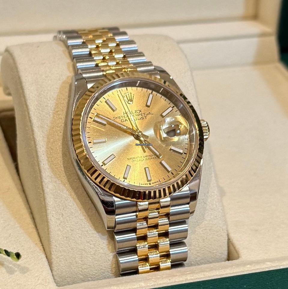 Rolex Oyster Perpetual Datejust 41 – Champagne Dial