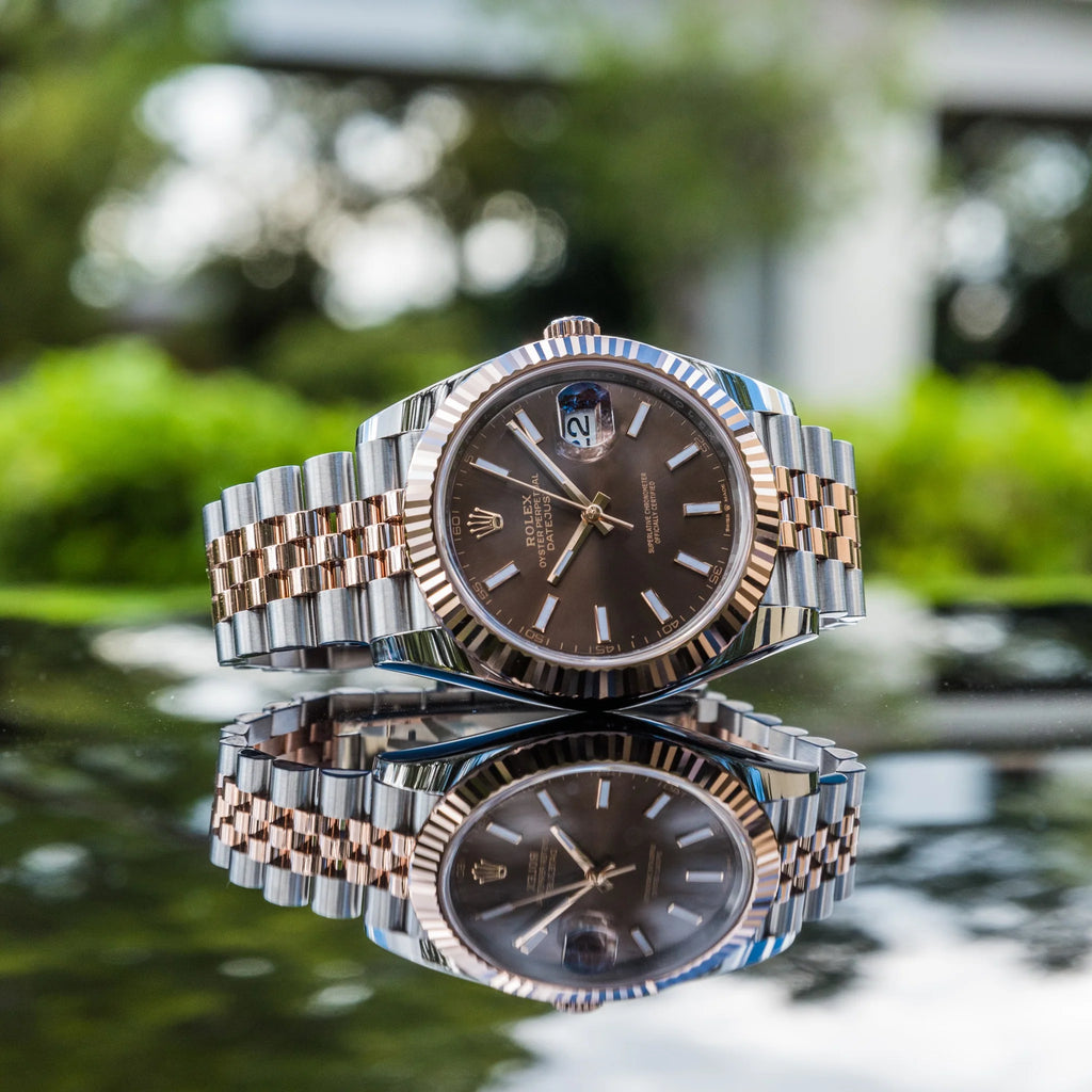 Rolex Oyster Perpetual Datejust 41 – Brown Diamond Dial