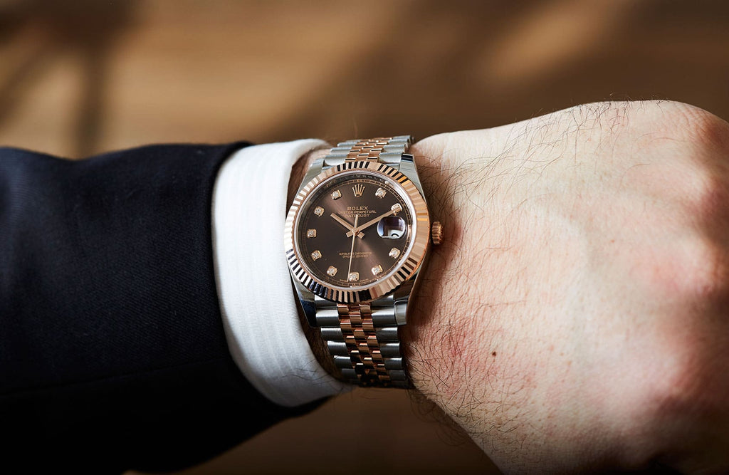Rolex Oyster Perpetual Datejust 41 – Brown Diamond Dial