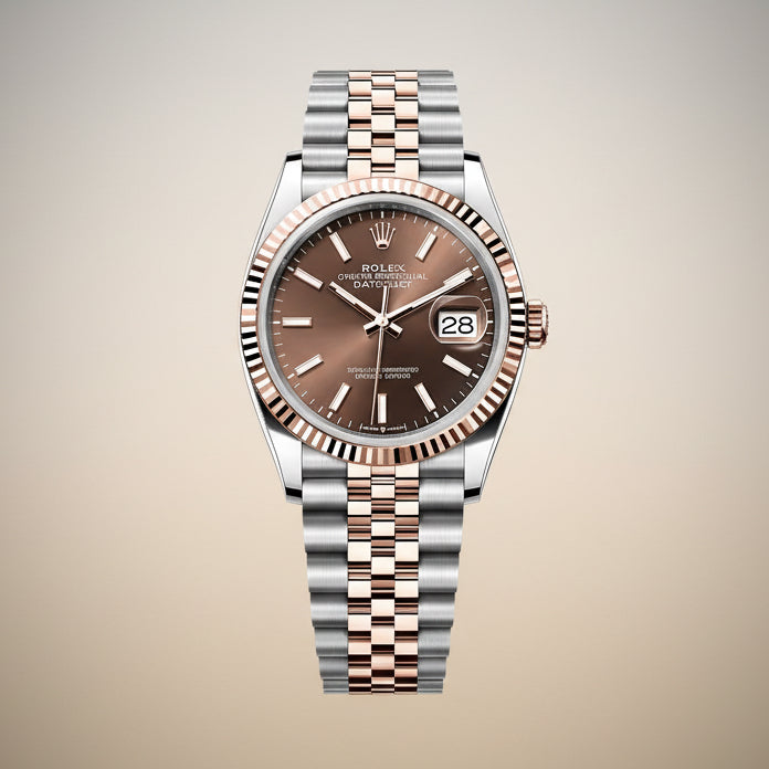 Rolex Datejust “Chocolate Dial “– Two-Tone