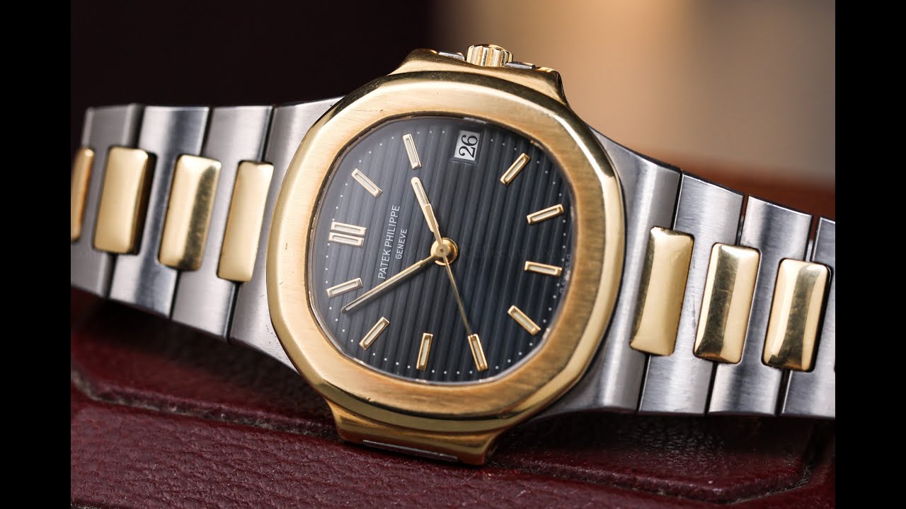 Patek Philippe Nautilus – Two-Tone Black Dial
