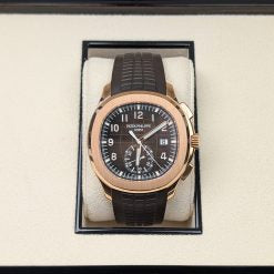 Patek Philippe Aquanaut Chronograph – Full Rose Gold Brown Dial