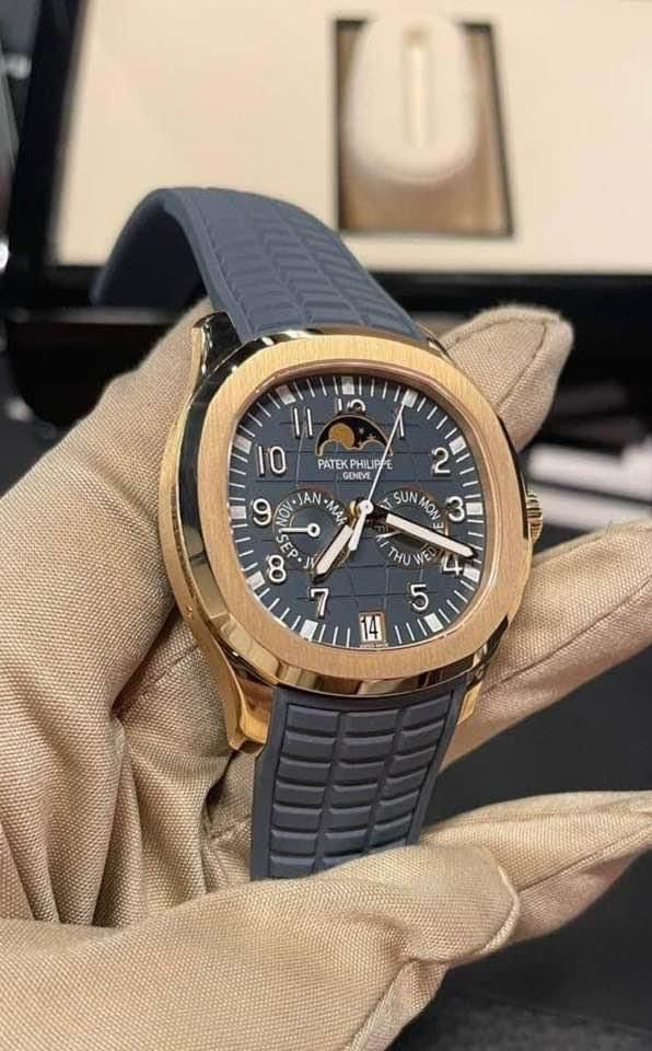 Patek Philippe Aquanaut Luce Annual Calendar Travel Time – Rose Gold