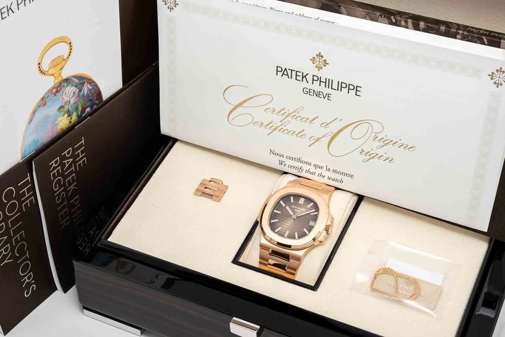 Luxirl Nautilus – Full Rose Gold Brown Dial