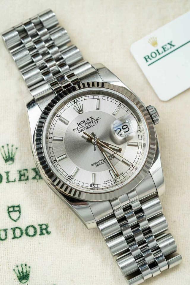 Rolex Oyster Perpetual Datejust 36 – Silver Dial