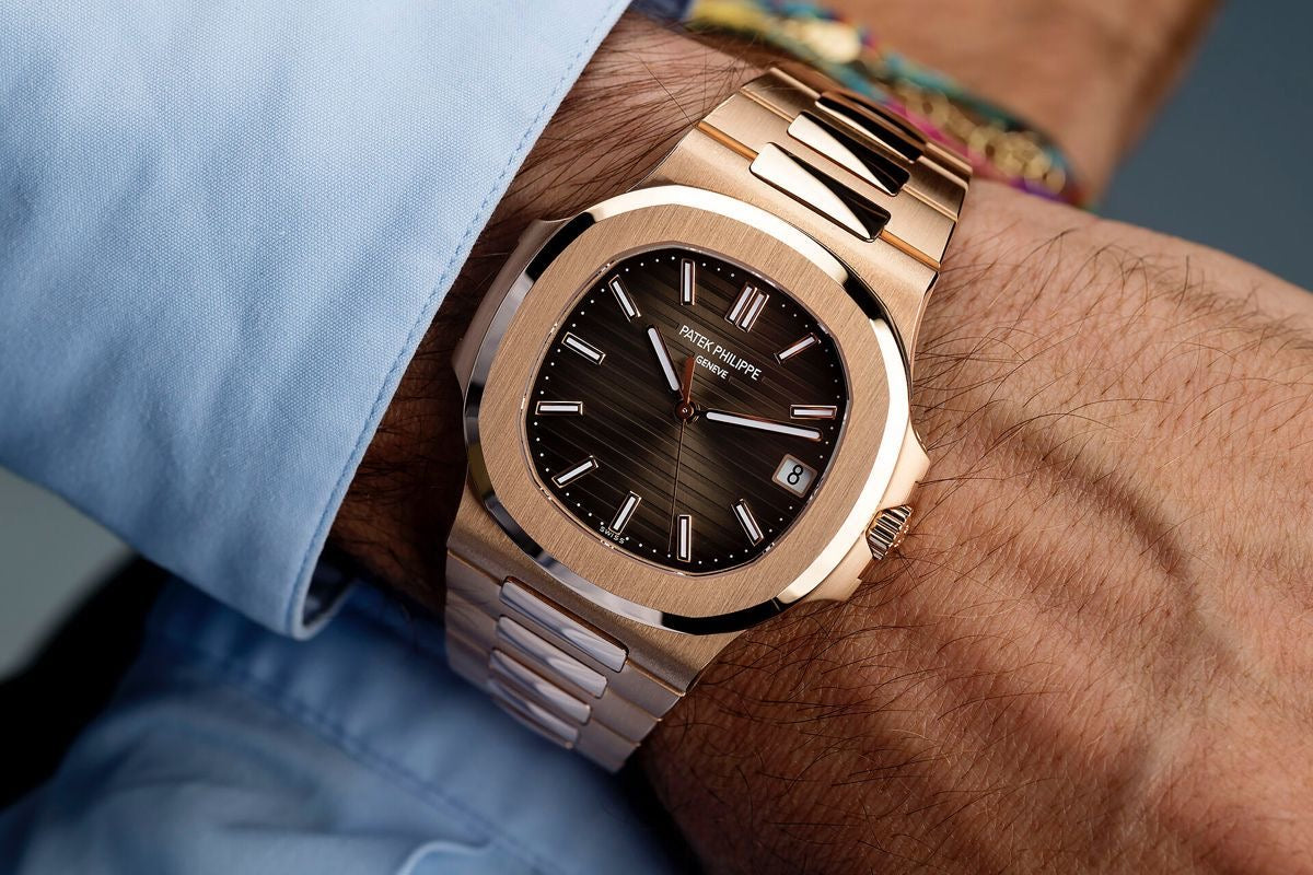 Luxirl Nautilus – Full Rose Gold Brown Dial