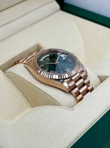 Rolex Day-Date 40 – Olive Green Dial Eve