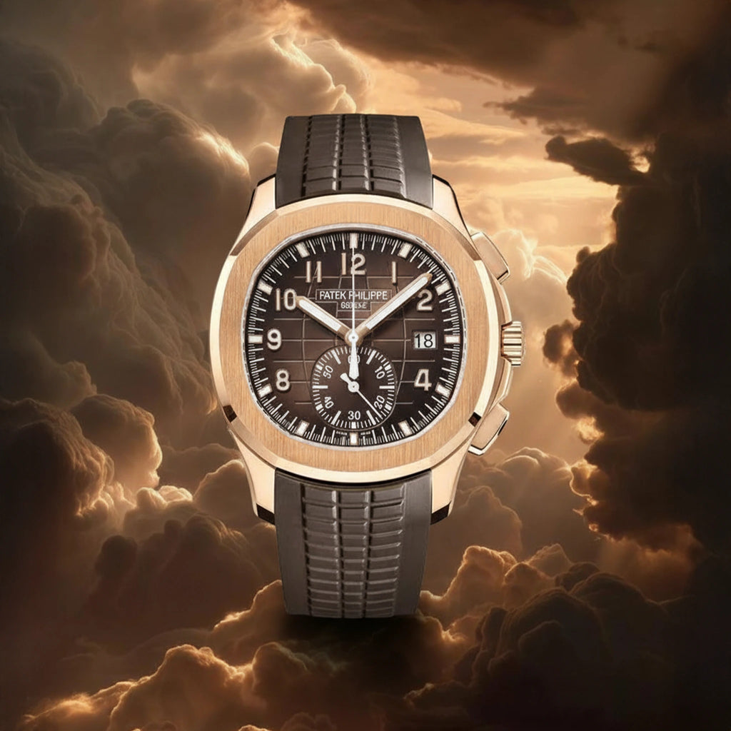 Patek Philippe Aquanaut Chronograph – Full Rose Gold Brown Dial