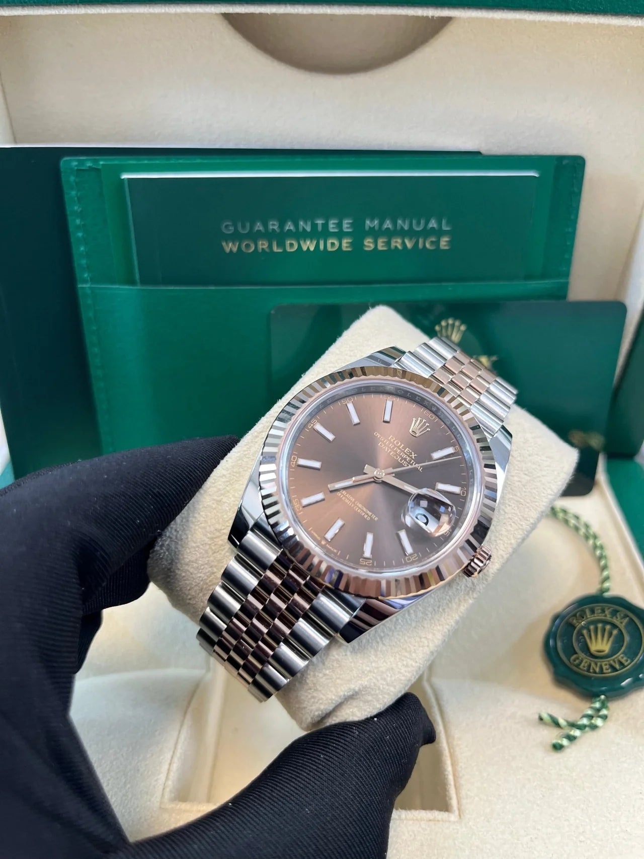 Rolex Datejust “Chocolate Dial “– Two-Tone