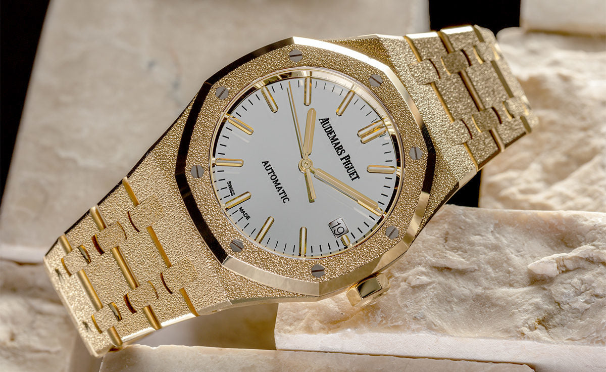 Audemars Piguet Royal Oak Frosted Gold Selfwinding – 18K Yellow Gold