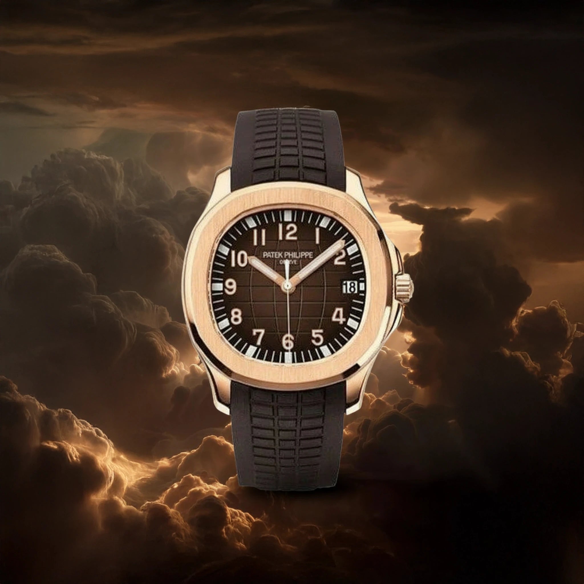 Patek Philippe Aquanaut – Full Rose Gold Brown Dial