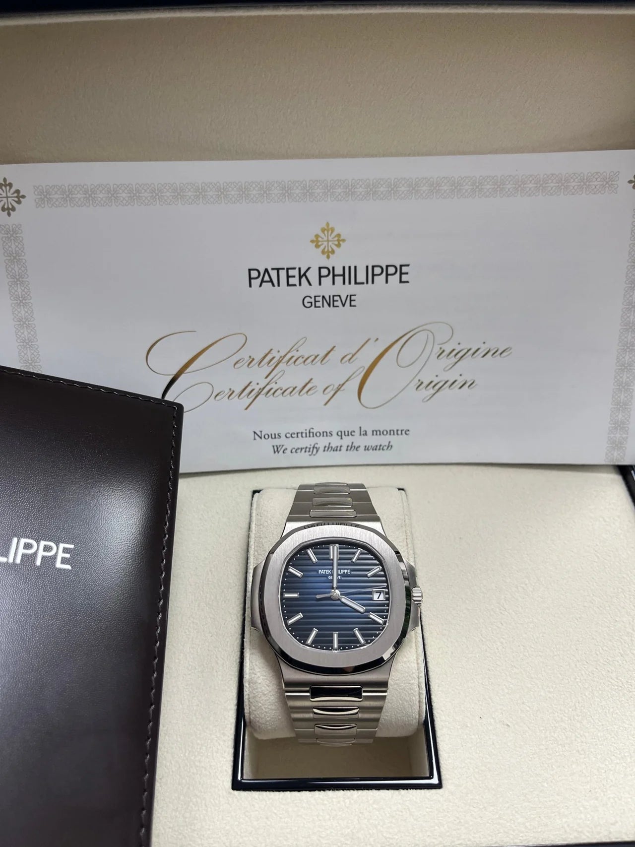 Patek Philippe Nautilus – Blue Dial