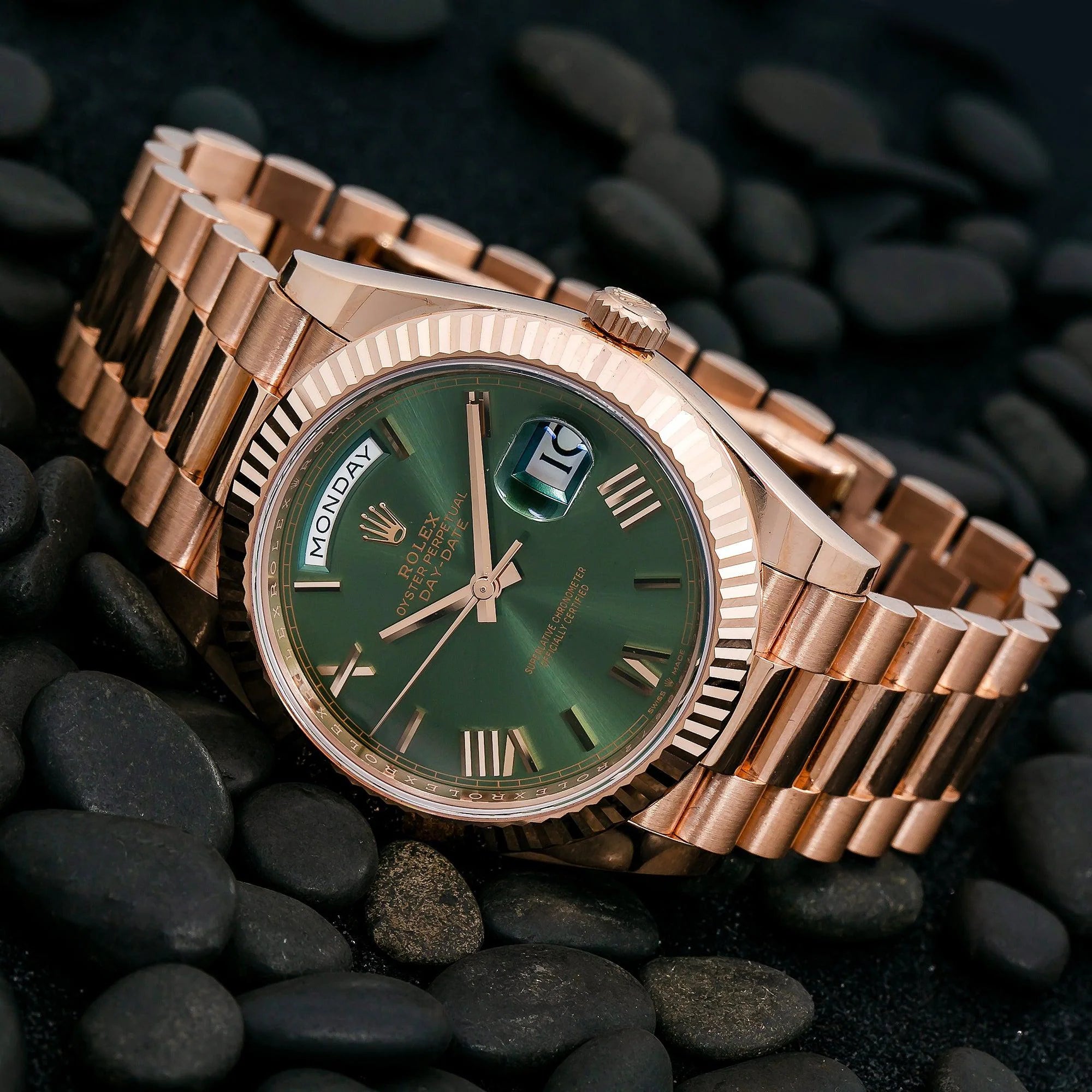 Rolex Day-Date 40 – Olive Green Dial Eve