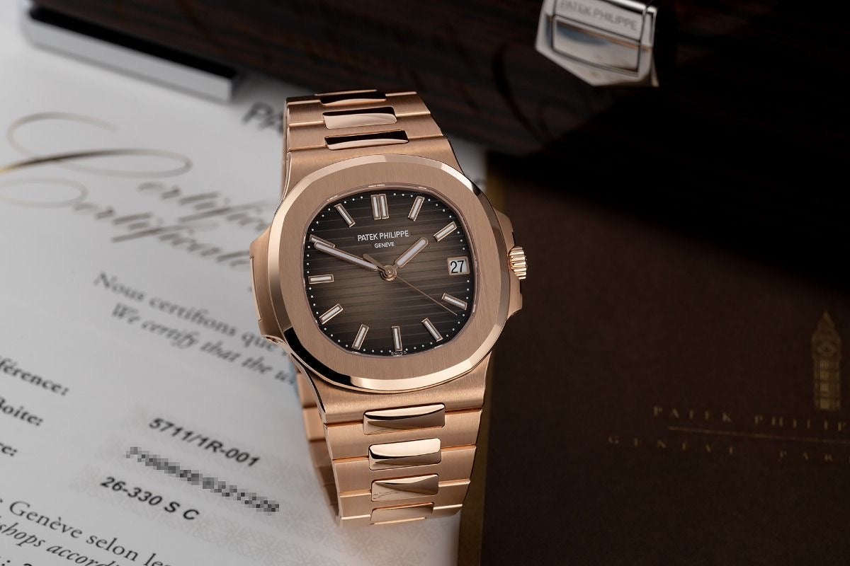 Luxirl Nautilus – Full Rose Gold Brown Dial