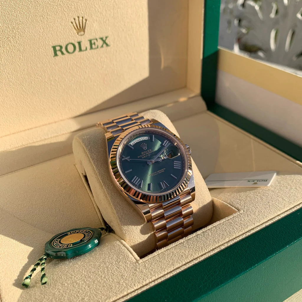 Rolex Day-Date 40 – Olive Green Dial Eve
