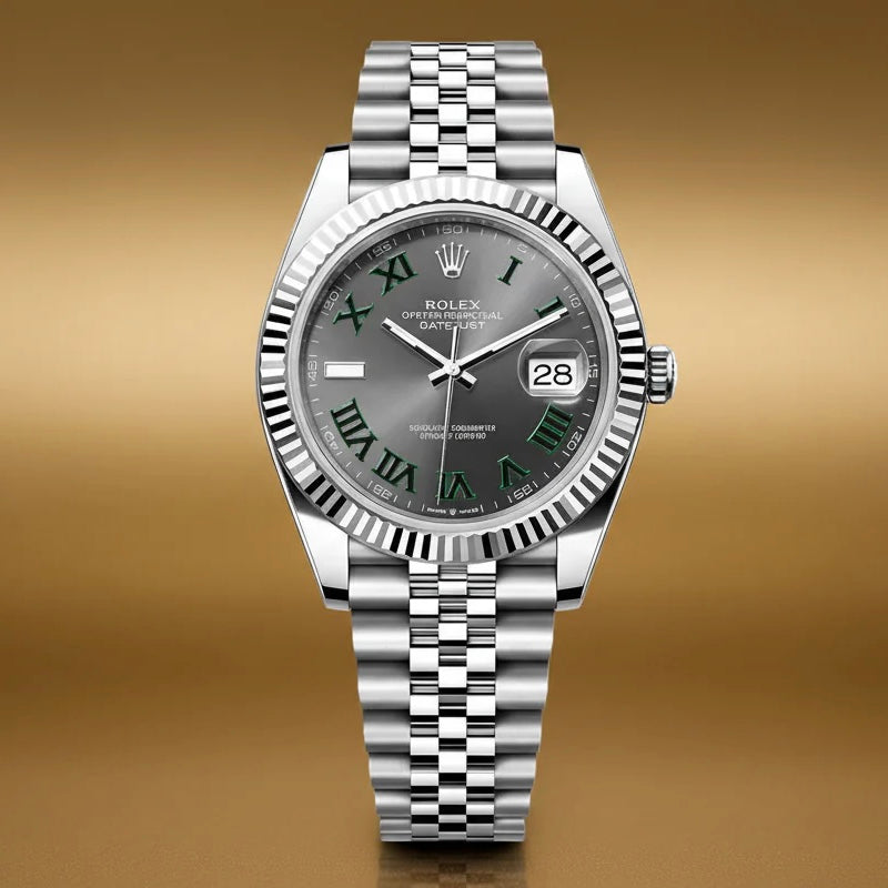 Rolex Oyster Perpetual Datejust 41 – Slate "Wimbledon"