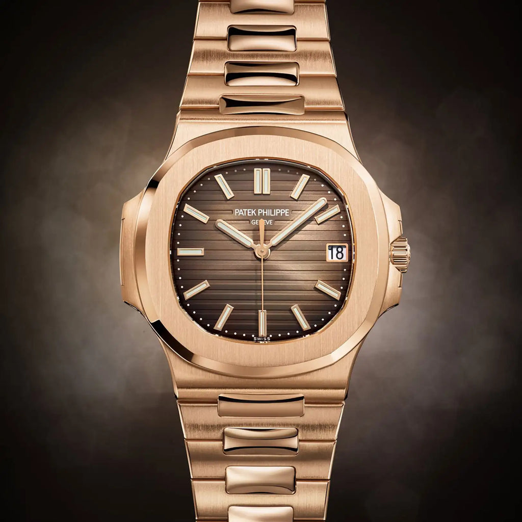 Luxirl Nautilus – Full Rose Gold Brown Dial
