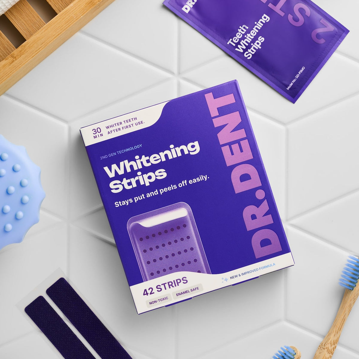PURPLE WHITENING STRIPS